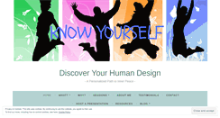 Desktop Screenshot of discoveryourhumandesign.com